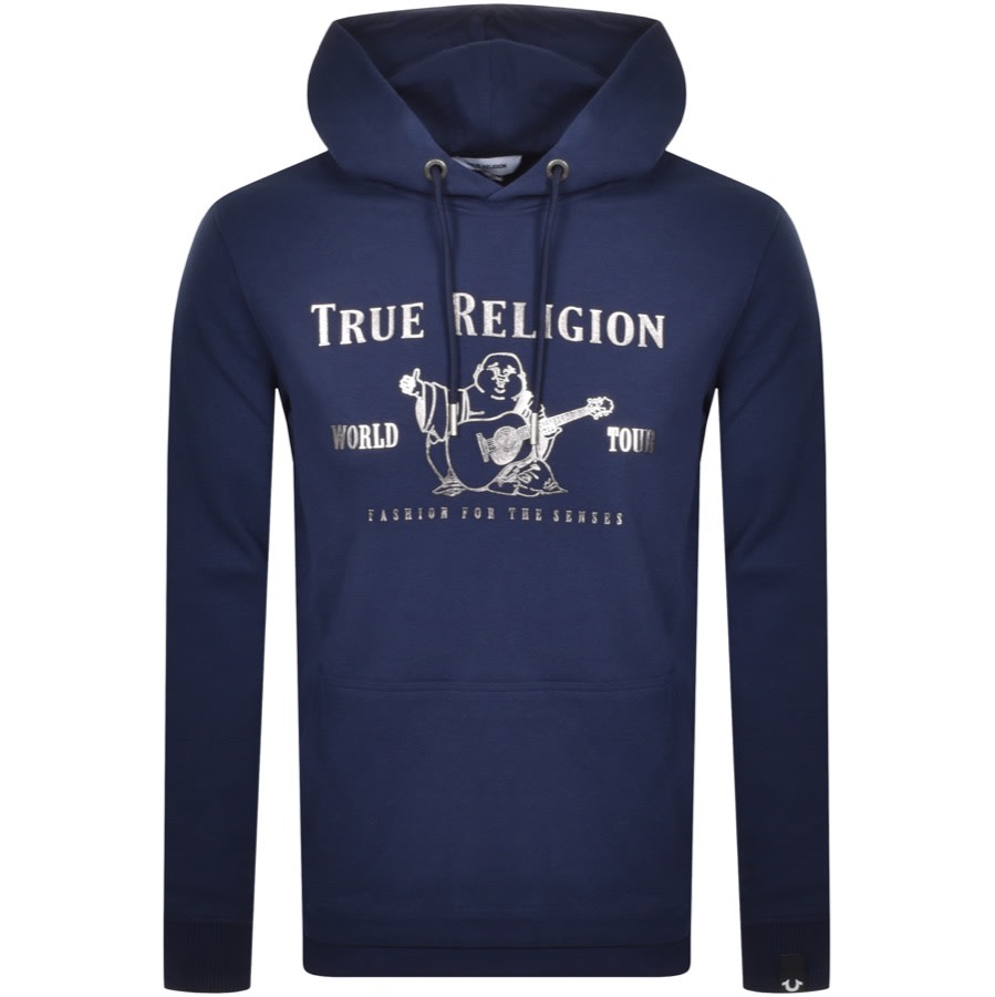Alternative Image for ProductTrue Religion Chad Core Pullover Hoodie Navy1